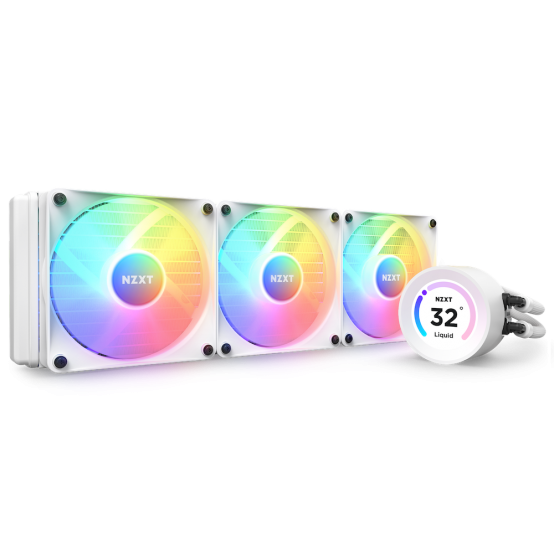 Cooler NZXT Kraken Elite 360 RGB, alb RL-KR36E-W1