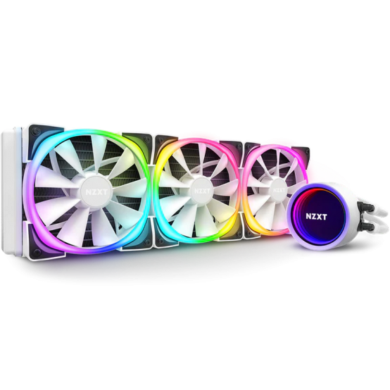 Cooler NZXT Kraken X73 RGB, 360mm, alb RL-KRX73-RW