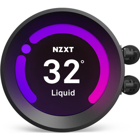 Cooler NZXT Kraken Z53 RGB, 240mm, ecran de 2.36 inch, negru RL-KRZ53-R1