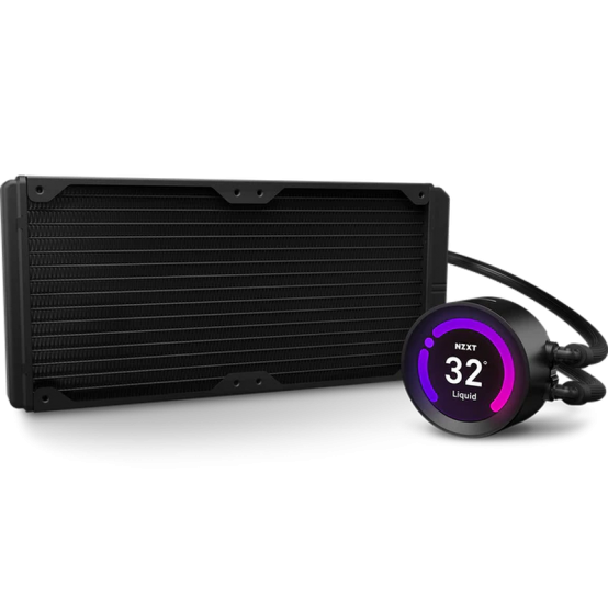 Cooler NZXT Kraken Z63 - 280mm, ecran de 2.36 inch, negru RL-KRZ63-R1