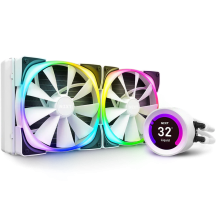 Cooler NZXT Kraken Z63 - 280mm, ecran de 2.36 inch, alb RL-KRZ63-RW