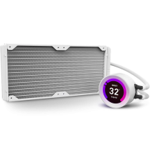 Cooler NZXT Kraken Z63 - 280mm, ecran de 2.36 inch, alb RL-KRZ63-RW