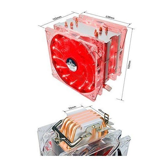 Cooler Inter-Tech Alseye Eddy 120 EDDY-120RD