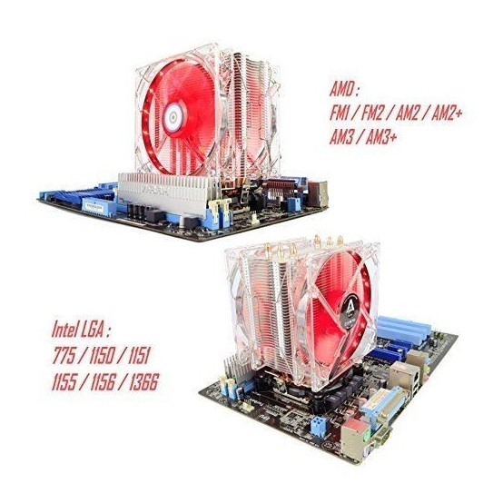 Cooler Inter-Tech Alseye Eddy 120 EDDY-120RD