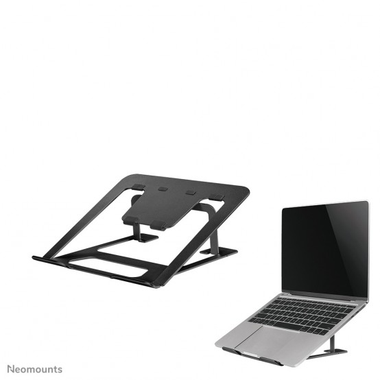 Cooler Neomounts Foldable laptop stand Black NSLS085BLACK