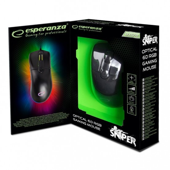 Mouse Esperanza MX502 SNIPER EGM502 - 5901299941133