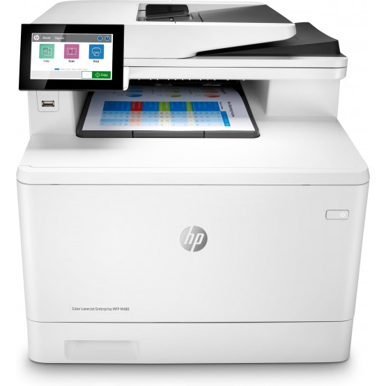 Imprimanta HP Color LaserJet Enterprise MFP M480f 3QA55A
