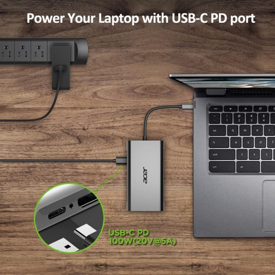 Docking Station Acer Docking station 10in1 USB Type-C HP.DSCAB.010