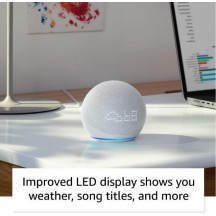 Boxe Amazon Echo Dot 5, Boxa cu ceas, Blue B09B8RVKGW