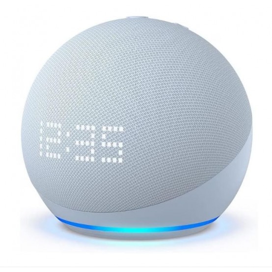 Boxe Amazon Echo Dot 5, Boxa cu ceas, Blue B09B8RVKGW