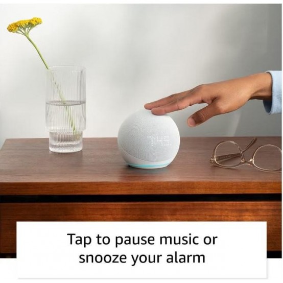 Boxe Amazon Echo Dot 5, Boxa cu ceas, Blue B09B8RVKGW