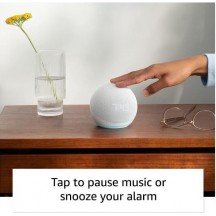 Boxe Amazon Echo Dot 5, Boxa cu ceas, Blue B09B8RVKGW