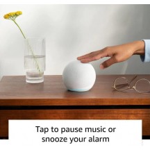 Boxe Amazon Echo Dot 5, Boxa cu ceas, Wh B09B95DTR4