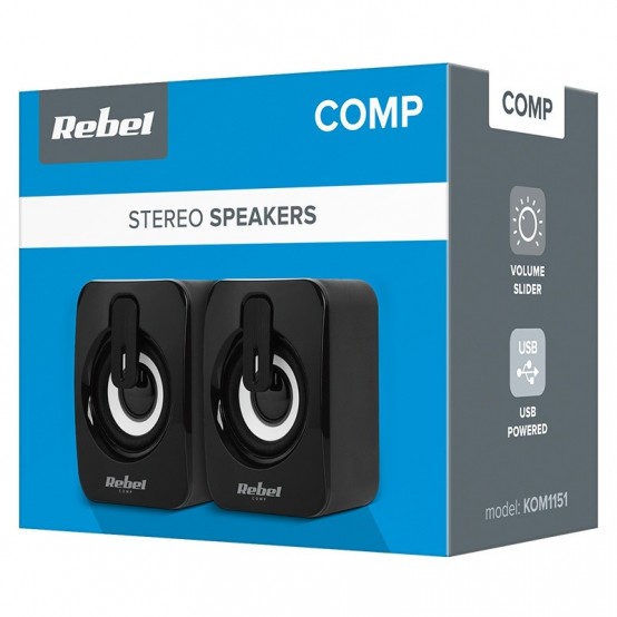 Boxe Rebel BOXE PC 2.0 CS-15 REBEL KOM1151