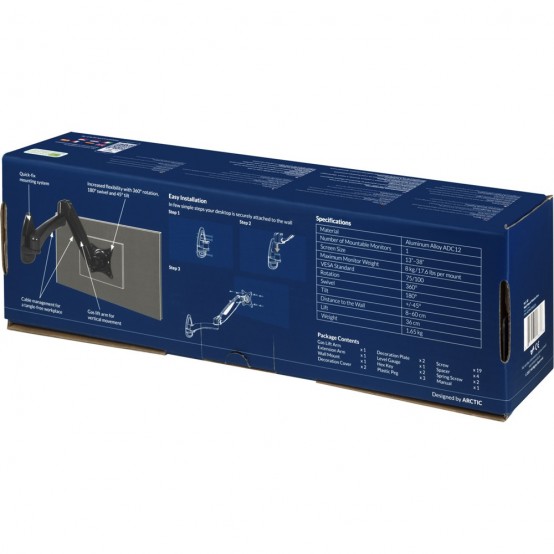 Suport Arctic Wall-mount pentru monitor W1-3D ARCTC_W13D