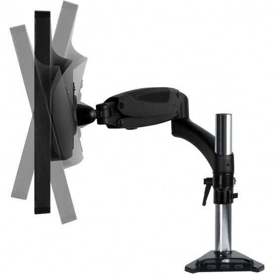 Suport Arctic Suport cu hub USB 3.0 pentru monitor Z1-3D (Gen 3) ARCTC_Z13DGEN3