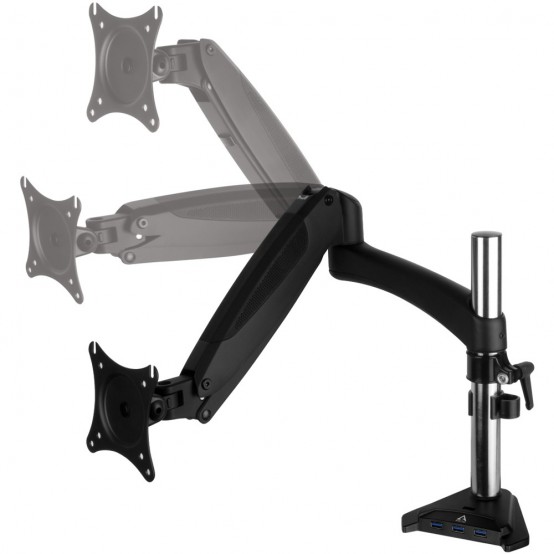Suport Arctic Suport cu hub USB 3.0 pentru monitor Z1-3D (Gen 3) ARCTC_Z13DGEN3