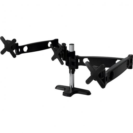 Suport Arctic Suport cu hub USB pentru 3 monitoare Z3 Pro black ARCTC_Z3PROBK