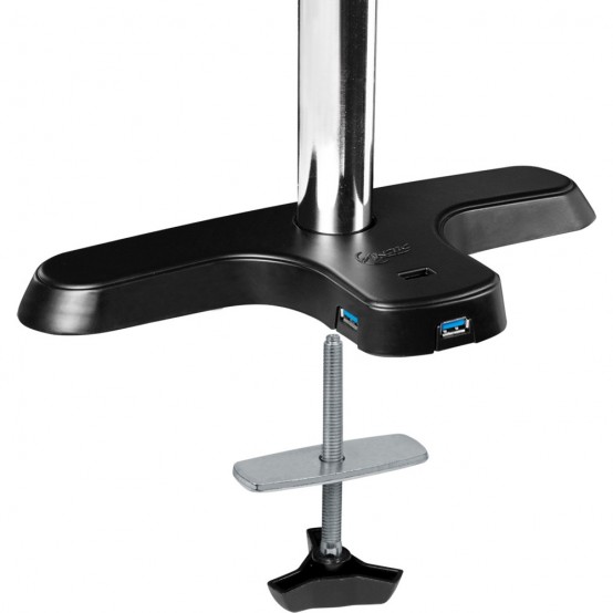 Suport Arctic Suport cu hub USB pentru 3 monitoare Z3 Pro black ARCTC_Z3PROBK