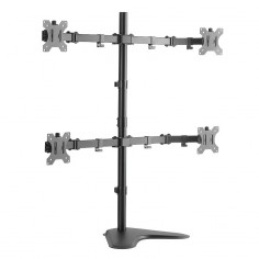 Suport LogiLink Quad monitor stand, 13–32", steel, arm length: each 460 mm BP0046