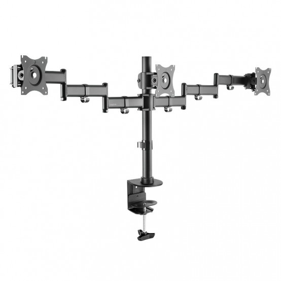 Suport LogiLink Triple monitor mount, 13–27", steel, arm length: each 746 mm BP0050