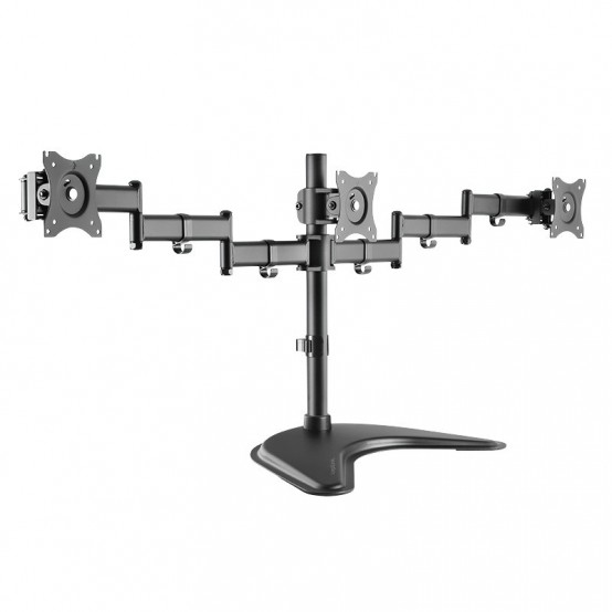 Suport LogiLink Triple monitor stand, 13–27", steel, arm length: each 746 mm BP0051