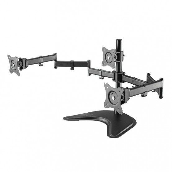 Suport LogiLink Triple monitor stand, 13–27", steel, arm length: each 746 mm BP0051
