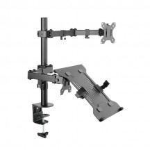 Suport LogiLink Dual mount, 13–32" monitors, 10–15.6" notebooks BP0137