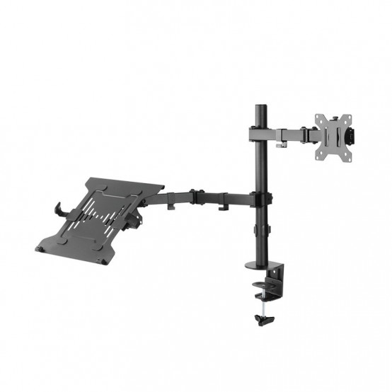Suport LogiLink Dual mount, 13–32" monitors, 10–15.6" notebooks BP0137