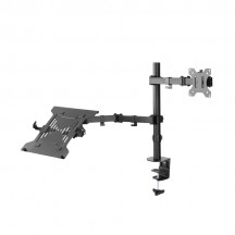 Suport LogiLink Dual mount, 13–32" monitors, 10–15.6" notebooks BP0137