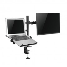 Suport LogiLink Dual mount, 13–32" monitors, 10–15.6" notebooks BP0137