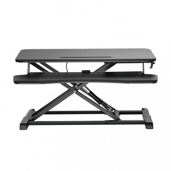 Suport LogiLink Standing desk converter with keyboard tray, adjustable EO0033