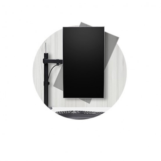 Suport Kensington SmartFit Ergo Single Extended Monitor Arm K55408WW