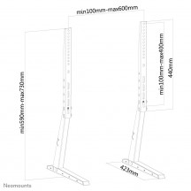 Suport Neomounts TV Desk Stand Tilt 37"-70" FPMA-D1240BLACK