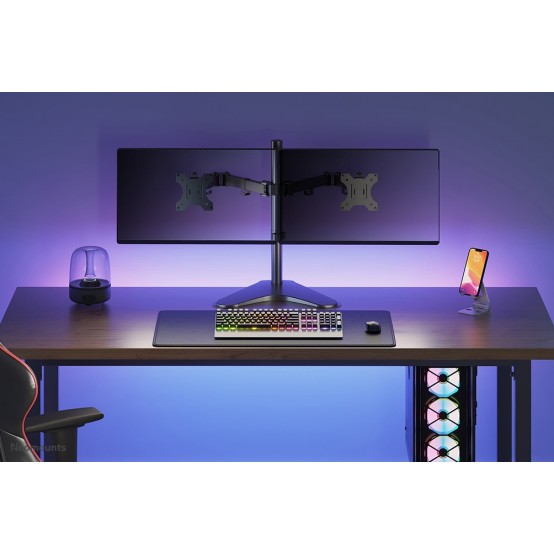 Suport Neomounts TV Desk Clamp FullM x2 10"-32" FPMA-D550DDBLACK