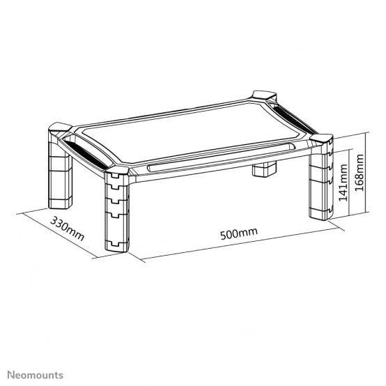 Suport Neomounts Monitor Stand/Riser 10"-32" NSMONITOR20