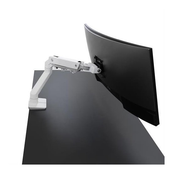 Suport Ergotron HX Desk Monitor Arm (white) 45-475-216