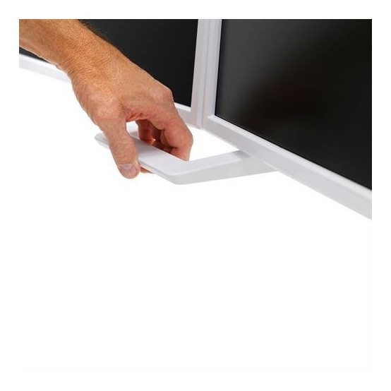 Suport Ergotron HX Desk Dual Monitor Arm (white) 45-476-216