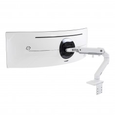 Suport Ergotron HX Desk Monitor Arm with HD Pivot (white) 45-647-216