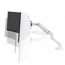 Suport Ergotron HX Desk Monitor Arm with HD Pivot (white) 45-647-216