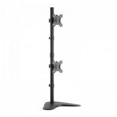 Suport V7 Dual Monitor Stacking Desk Stand, VESA DS1FSDS