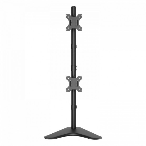 Suport V7 Dual Monitor Stacking Desk Stand, VESA DS1FSDS
