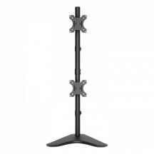 Suport V7 Dual Monitor Stacking Desk Stand, VESA DS1FSDS