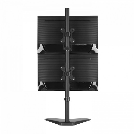 Suport V7 Dual Monitor Stacking Desk Stand, VESA DS1FSDS