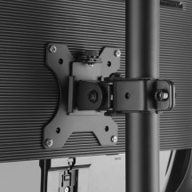 Suport V7 Dual Monitor Stacking Desk Stand, VESA DS1FSDS