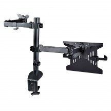 Suport StarTech.com Monitor Arm with Laptop Tray, Adjustable A2-LAPTOP-DESK-MOUNT