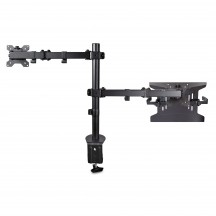 Suport StarTech.com Monitor Arm with Laptop Tray, Adjustable A2-LAPTOP-DESK-MOUNT