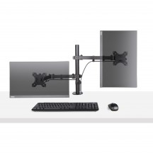 Suport StarTech.com Monitor Arm with Laptop Tray, Adjustable A2-LAPTOP-DESK-MOUNT