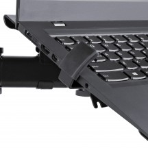 Suport StarTech.com Monitor Arm with Laptop Tray, Adjustable A2-LAPTOP-DESK-MOUNT