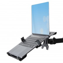 Suport StarTech.com Monitor Arm with Laptop Tray, Adjustable A2-LAPTOP-DESK-MOUNT